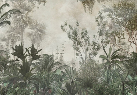 Nature Forest Jungle Green Wall Mural - 14526