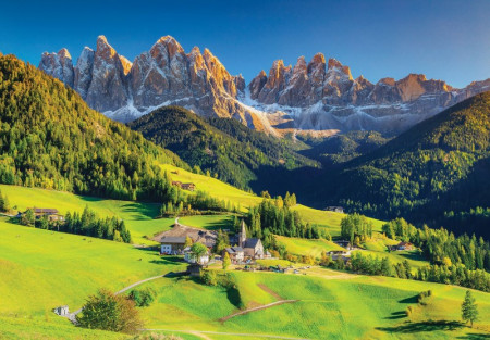 Captivating mountain view wall mural - 14018