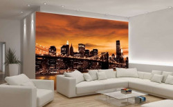 New York city at sunset - 228