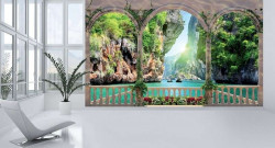 3D effect terrace with a stunning view - 1071