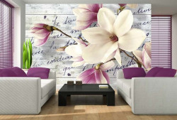 Floral themed wallpaper - 2878