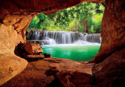 River in the forest, beatiful nature image - 10258