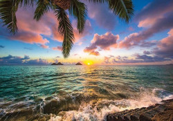 Sunset above the ocean - 11748