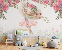 Ballerina wall mural - 14418