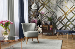 Floral art photowall - 13584