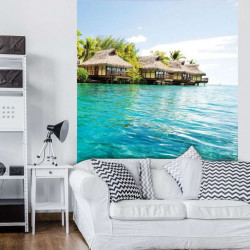 Lovely PILE DWELLING village on a tropical place - 10228A