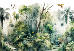 Nature Forest Gungle Palms Wall Mural - 14605