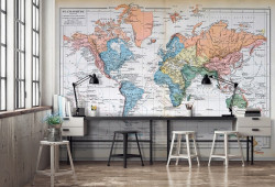 Old map Wall Mural - 14622