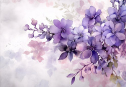 Violets Wall Mural - 14736