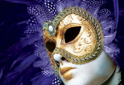 Venice carnival mask 3D photo wall - 408