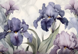 Beautiful irises Wall Mural - 14755