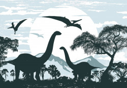 Dinosaurs wall mural - 14010