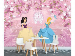 Girls Fairy Tale Mural - 12531