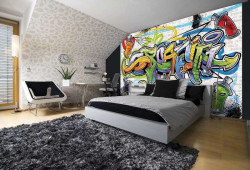 Graffiti indoor wall decoration - 1399