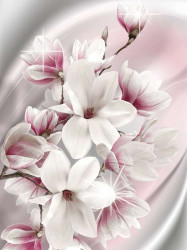 Tender floral motifs photowall image - 3017A