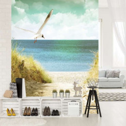 Beach sand dune wall mural - 11595A