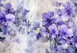 Beautiful violets Wall Mural - 14752