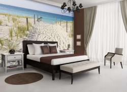 Footsteps in the sand wallpaper - 10387
