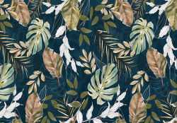 Multicolored Leaves Wall Mural - 14598