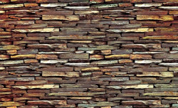 Natural stone tiles wall imitation wallpaper - C0434