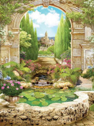 Fairy garden wallpaper - 11428A