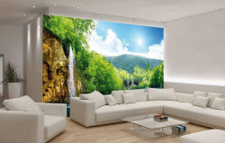 Exotic tropical place wall mural - 145