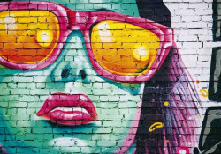 Graffiti style photowall - 12603