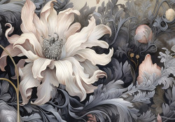 Large abstract flower Wall Mural - 14732