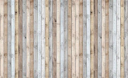 Wooden boards imitation wall decor - 1036