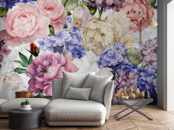 bouquet of flowers wall poster- 13513