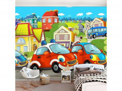 Cars, wall decal for kids - 12536