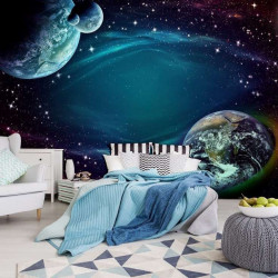 Planets and stars sci-fi image - 12918