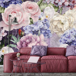 bouquet of flowers wall poster- 13513