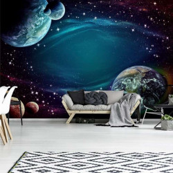 Planets and stars sci-fi image - 12918