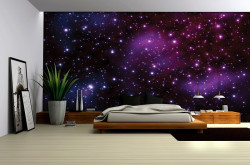 Space and stars wall mural - 177