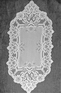 Mileu model 821492 G, 40cm x 80cm, culoare alb