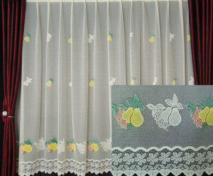 Perdea, model 051292, crem, H 1.80