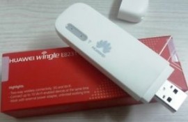 Modem 3G/WIFI HotSpot Wingle Huawei e8231 internet wireless in masina