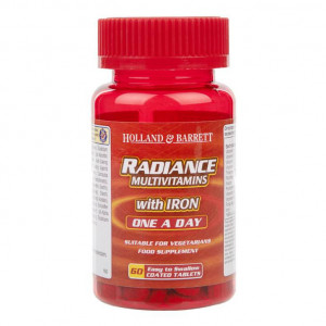 Multivitamine Radiance cu fier, 60 de tablete