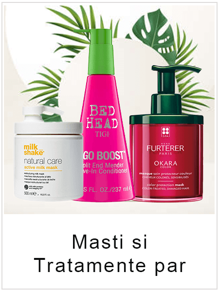 Masti si tratamente pentru par