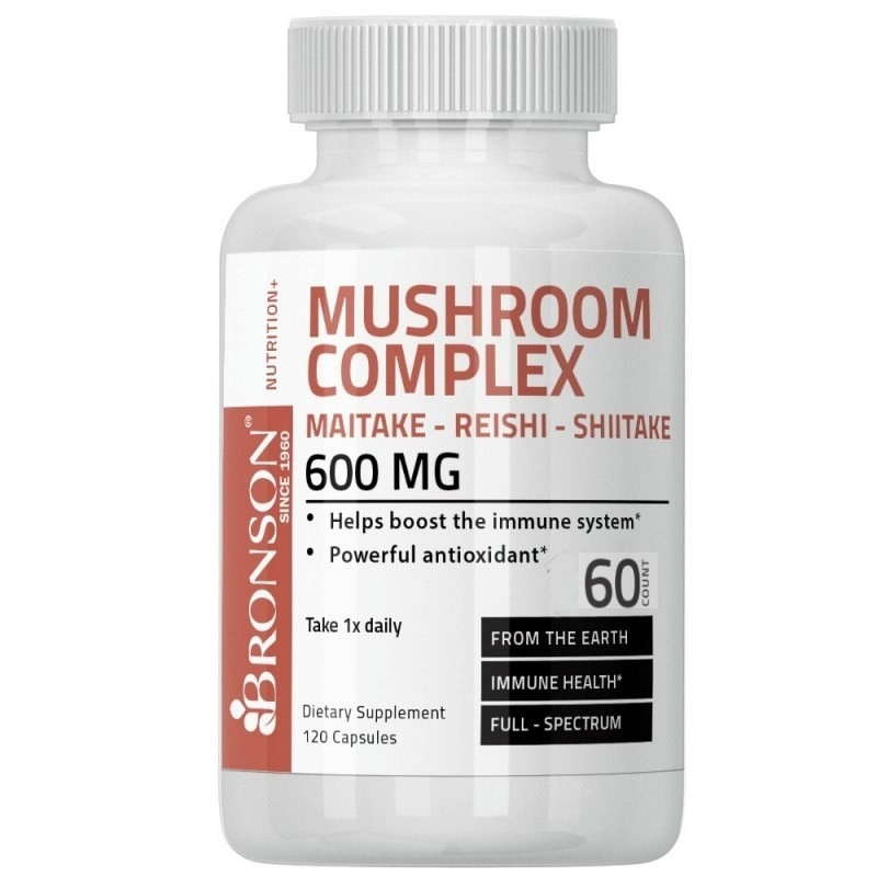 Complex ciuperci Maitake Reishi Shiitake 60 capsule