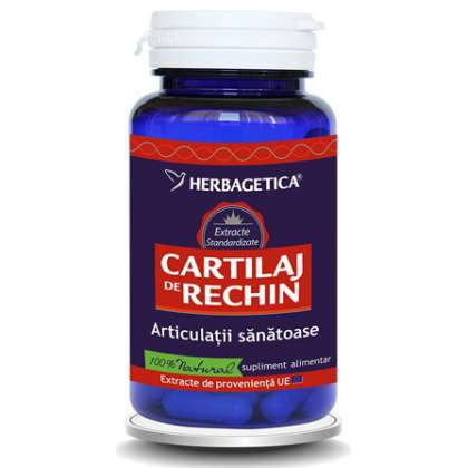 Cartilaj de Rechin 500 mg Herbagetica capsule