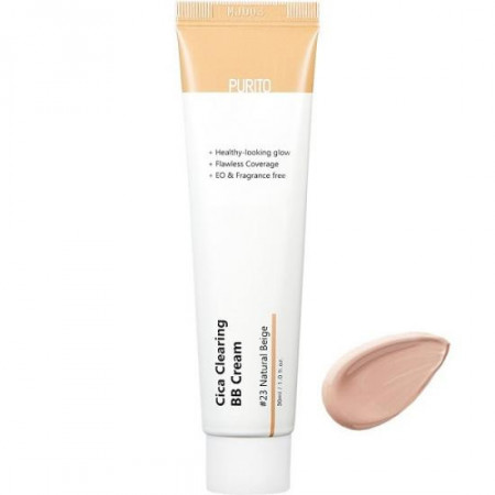 Crema coloranta de fata BB Cream Cica Clearing, Purito