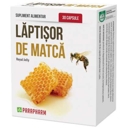 Laptisor de Matca 500 mg Parapharm 30 capsule
