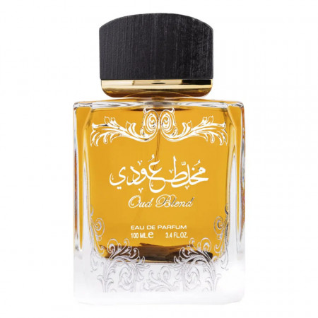 Lattafa Perfumes Oud Blend(Mukhallat Oudi) Eau de Parfum, Unisex, 100ml
