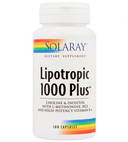 Lipotropic 1000 Plus SECOM Solaray 100 capsule