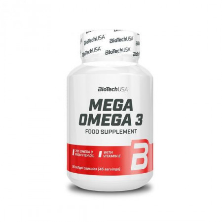 Mega Omega 3 90 capsule, BioTech USA