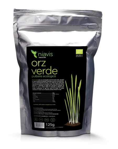 Orz Verde Pulbere Ecologica/BIO Niavis 125 g