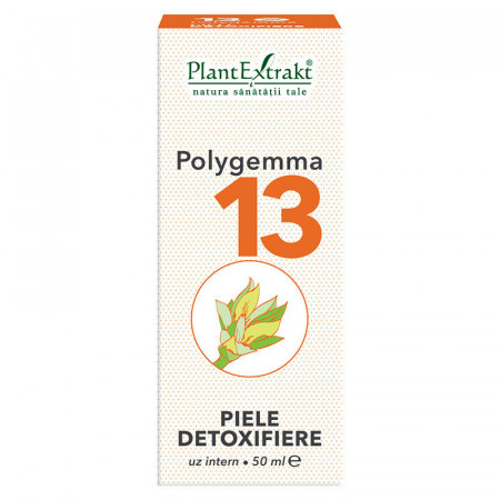 Polygemma 13 (Piele detoxifiere) PlantExtrakt 50 ml