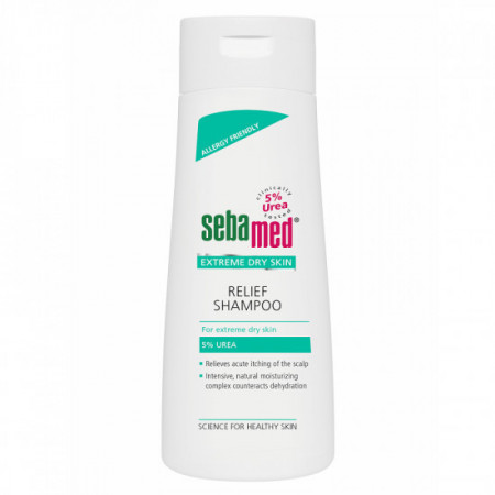 Sampon dermatologic pentru piele uscata cu 5% uree, Sebamed